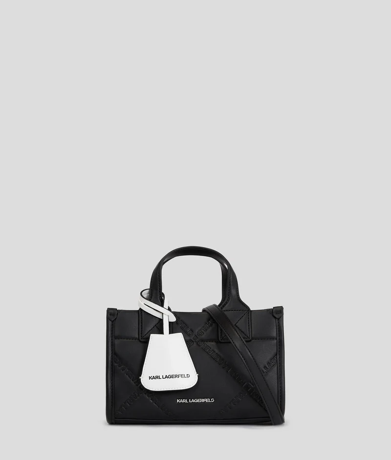 PETIT CABAS AVEC LOGO EN RELIEF K/SKUARE Karl Lagerfeld