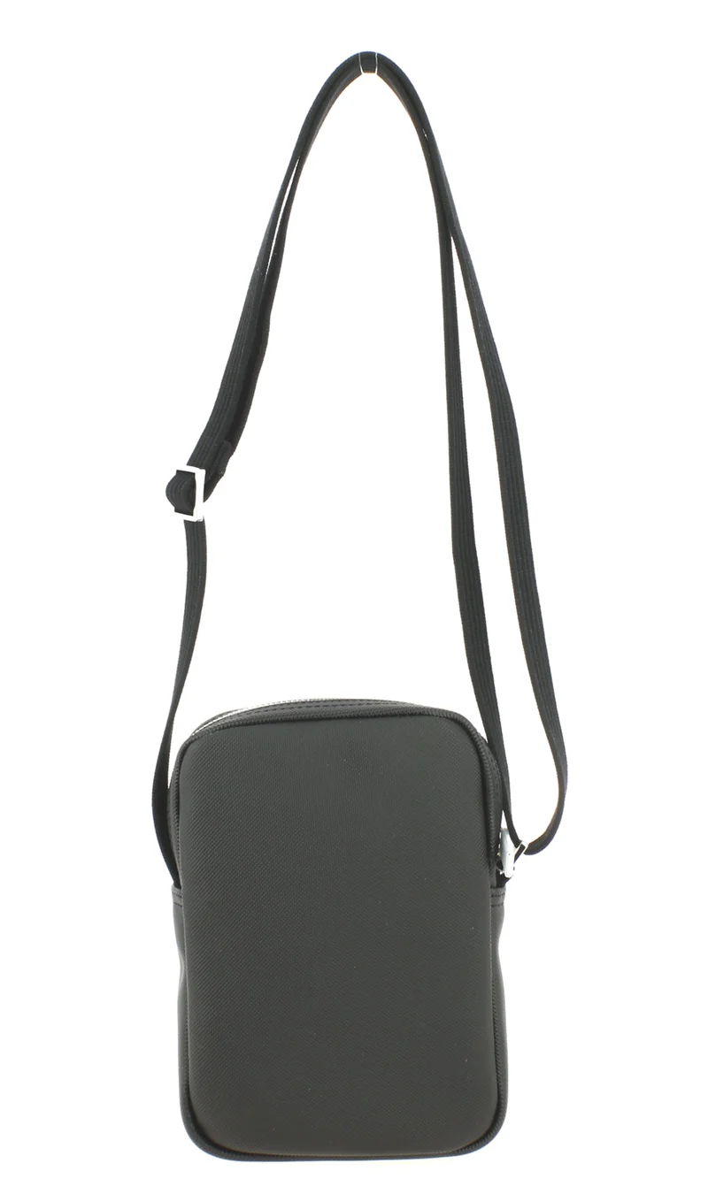 Sacoche bandoulière LACOSTE Slim vertical Noir