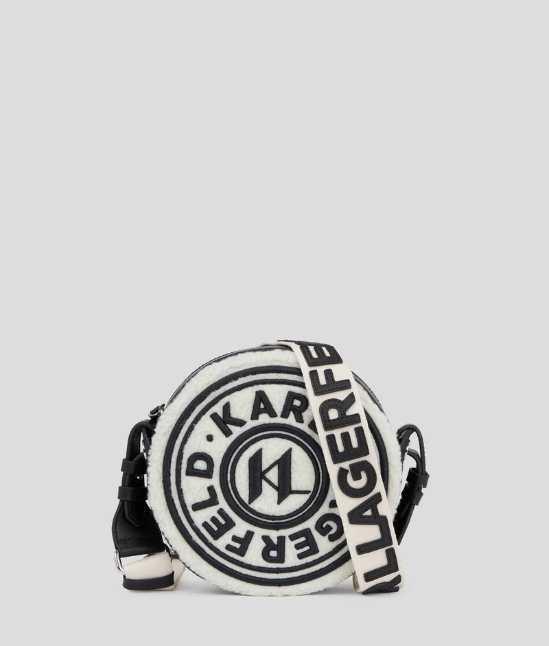 SAC BANDOULIÈRE CIRCULAIRE AVEC LOGO EN RELIEF K/CIRCLE Karl Lagerfeld