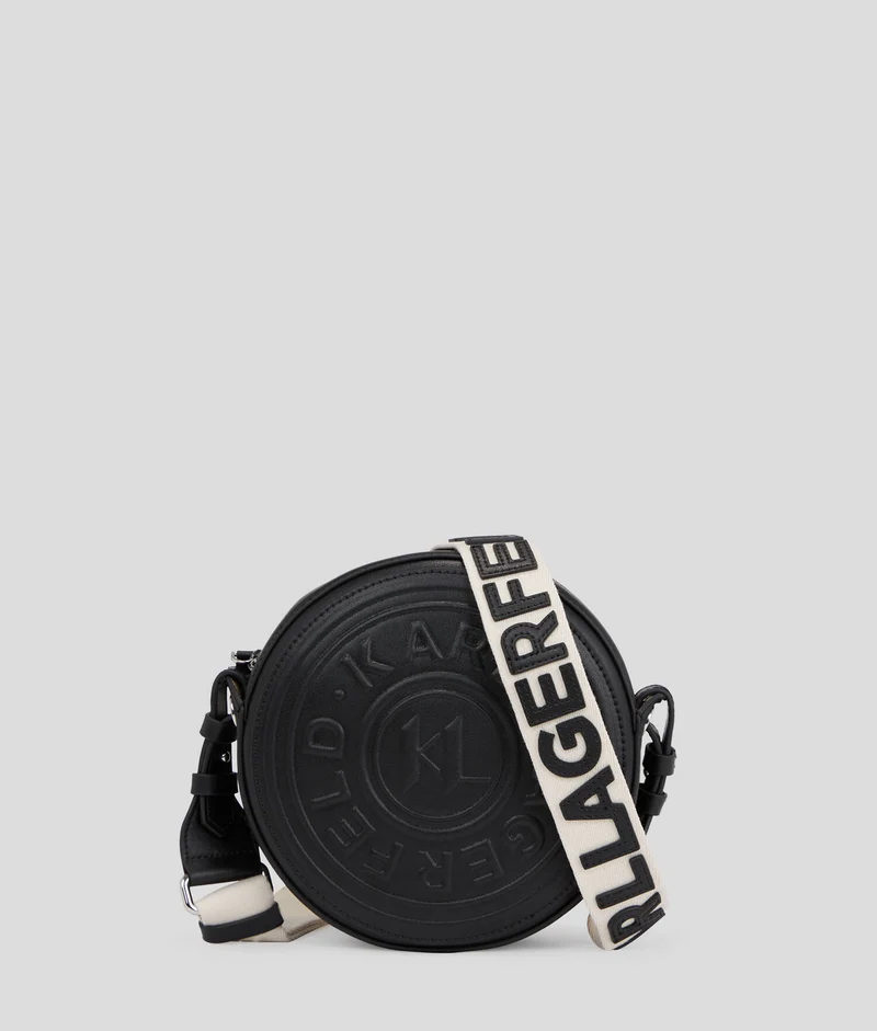 SAC BANDOULIÈRE CIRCULAIRE AVEC LOGO EN RELIEF K/CIRCLE Karl Lagerfeld
