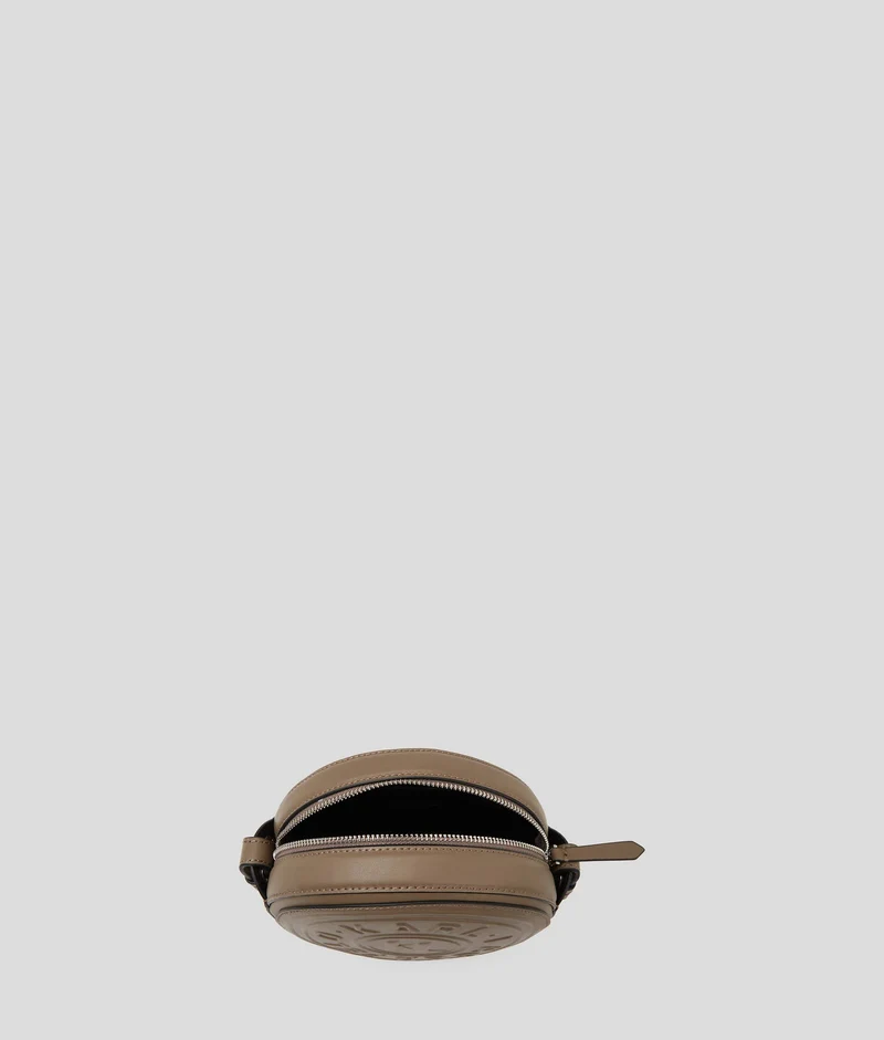SAC BANDOULIÈRE CIRCULAIRE AVEC LOGO EN RELIEF K/CIRCLE Karl Lagerfeld