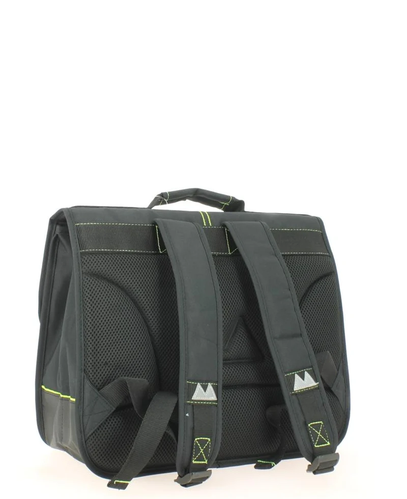 Poids plume cartable et fluo jaune 38cm