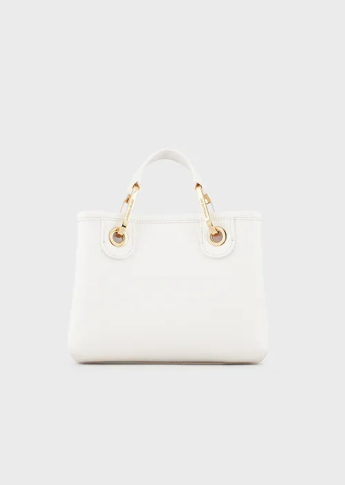 Emporio Armani Mini MyEA Bag imprimé cerf blanc/marron