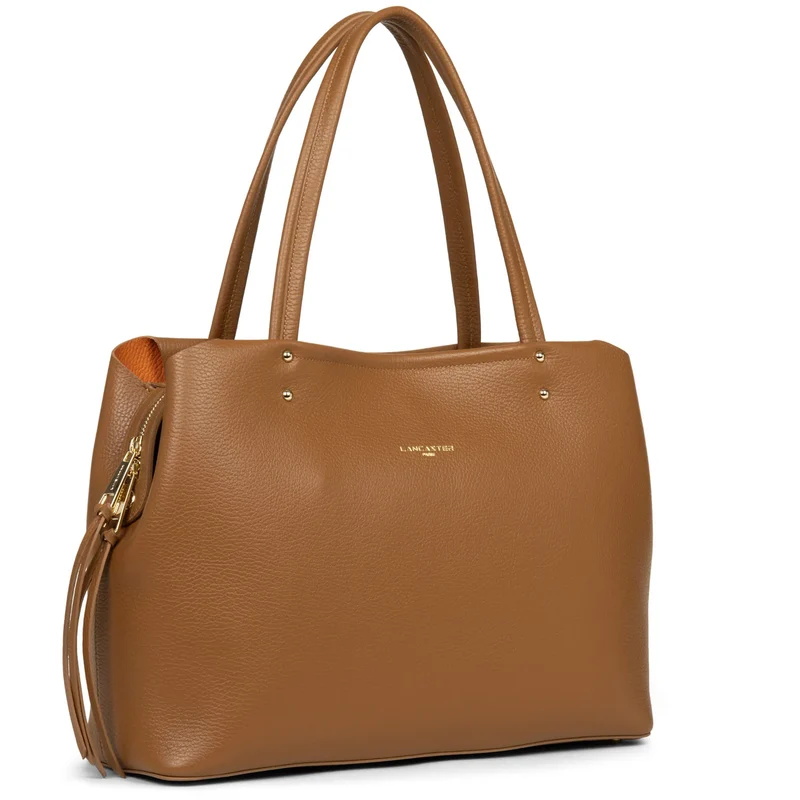 Grand Sac Cabas Epaule LANCASTER Foulonne Double