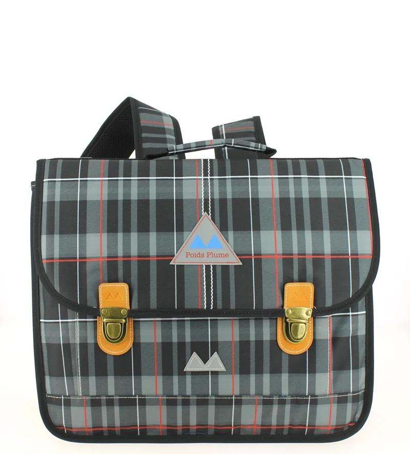 Cartable Poids Plume 38 cm Tantan Gris