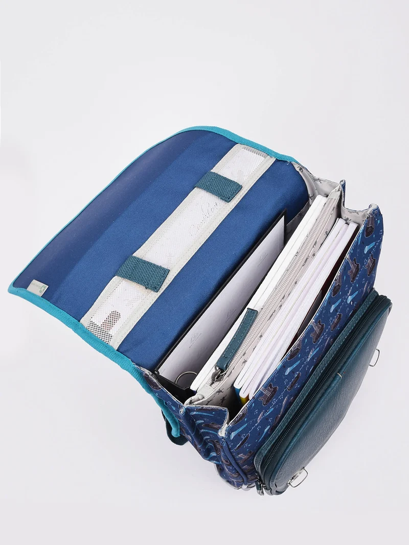 Sac à dos 2 compartiments 38cm Caméléon Vintage Urban Blue Guitar