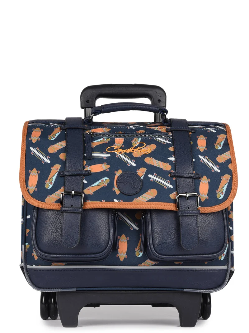 Cartable à roulettes CAMELEON 38cm Vintage Urban Compartiments