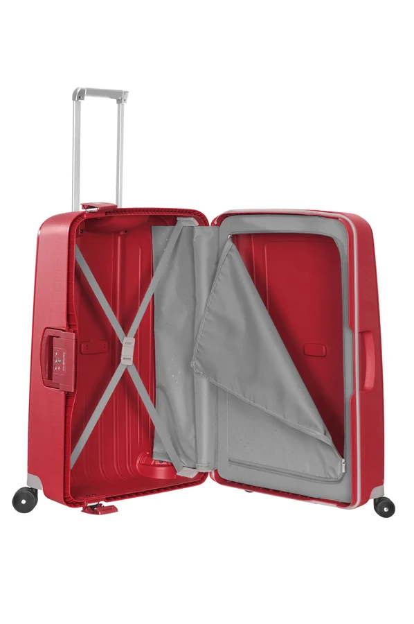 Valise SAMSONITE S CURE Spinner 75 cm Rouge Crimson
