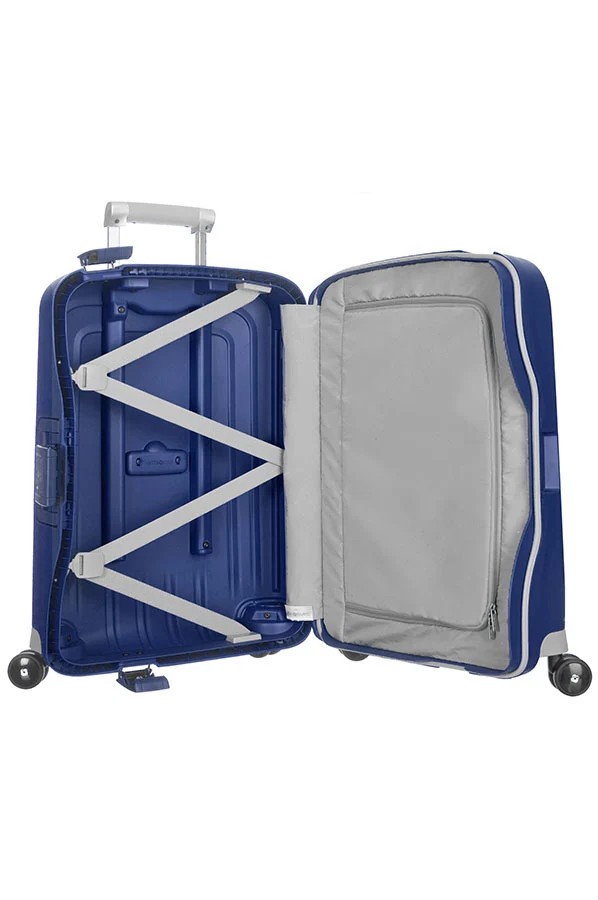 Valise Samsonite S CURE Spinner 55 cm Bleu foncé
