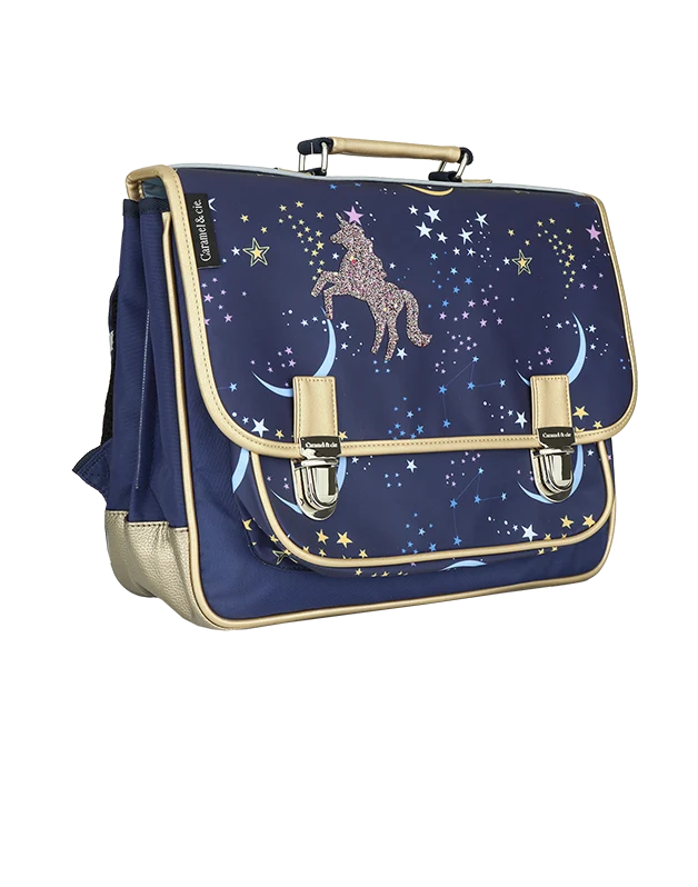 Grand Cartable Caramel & cie Constellation Nuit