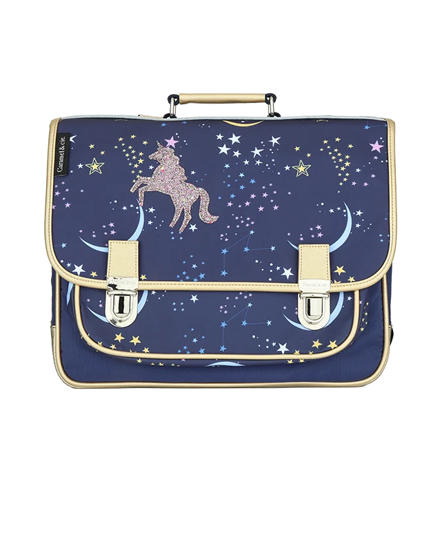 Grand Cartable Caramel & cie Constellation Nuit