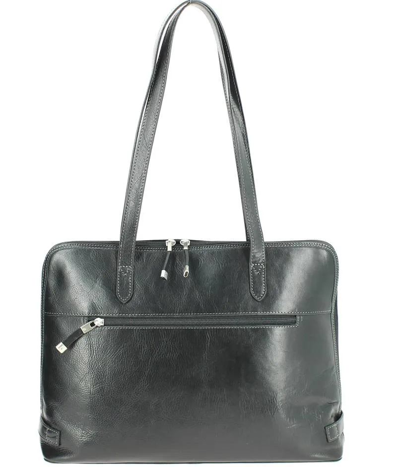Sac épaule femme cuir KATANA Noir