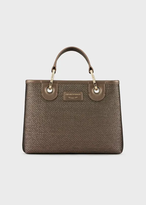 Emporio Armani Moyen sac cabas MyEA Bag GOLD
