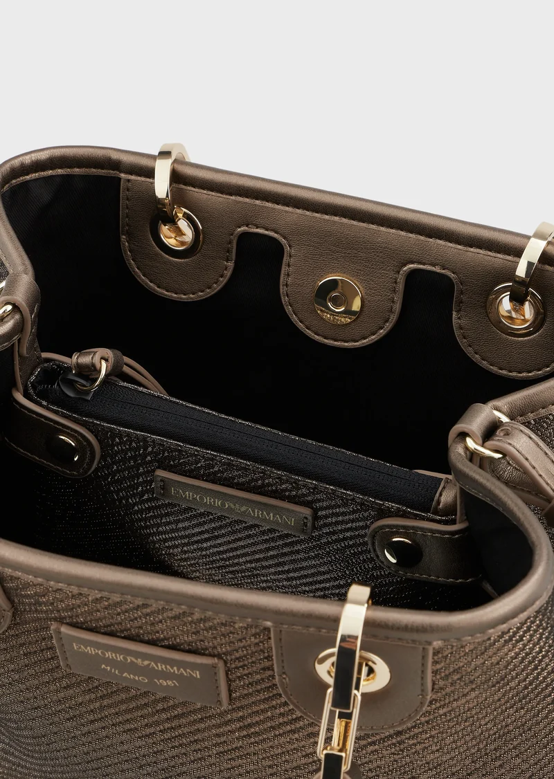 Emporio Armani Moyen sac cabas MyEA Bag GOLD