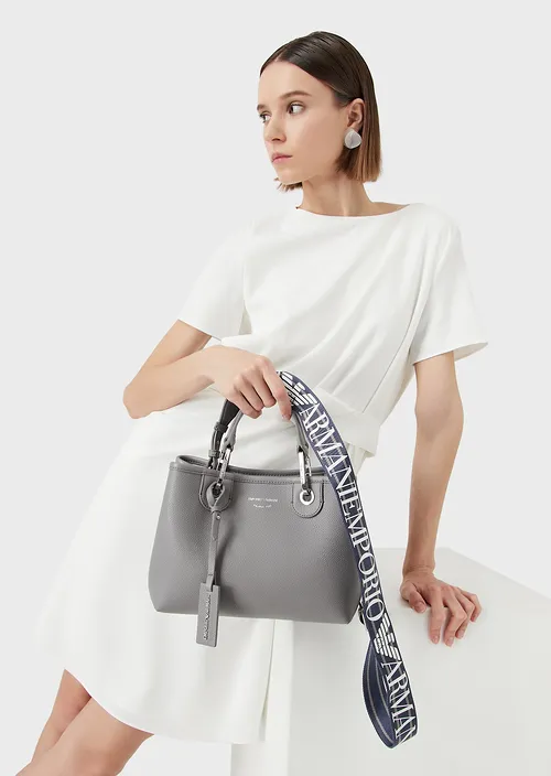 Emporio Armani Petit sac cabas MyEA Bag GREY/CLOUD