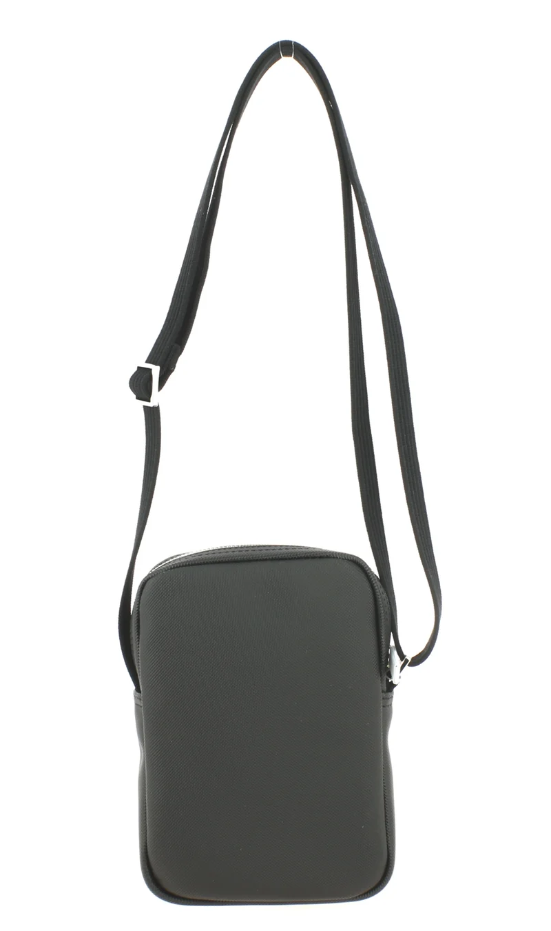 Sacoche bandoulière LACOSTE Slim vertical Noir