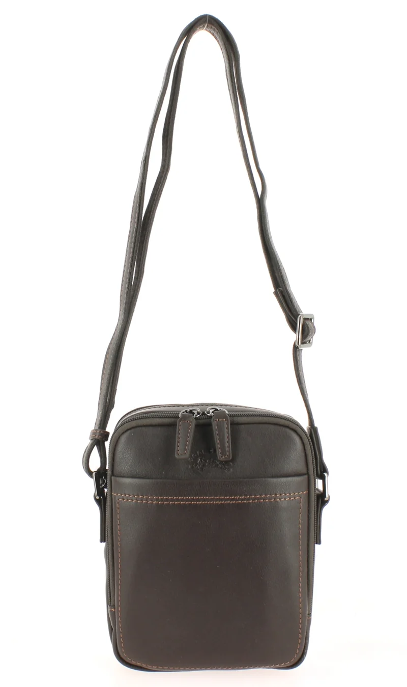 Pochette bandoulière FRANCINEL Marron foncé
