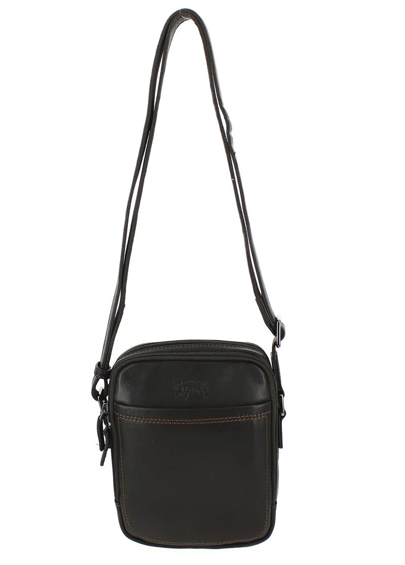 Pochette bandoulière FRANCINEL Marron foncé