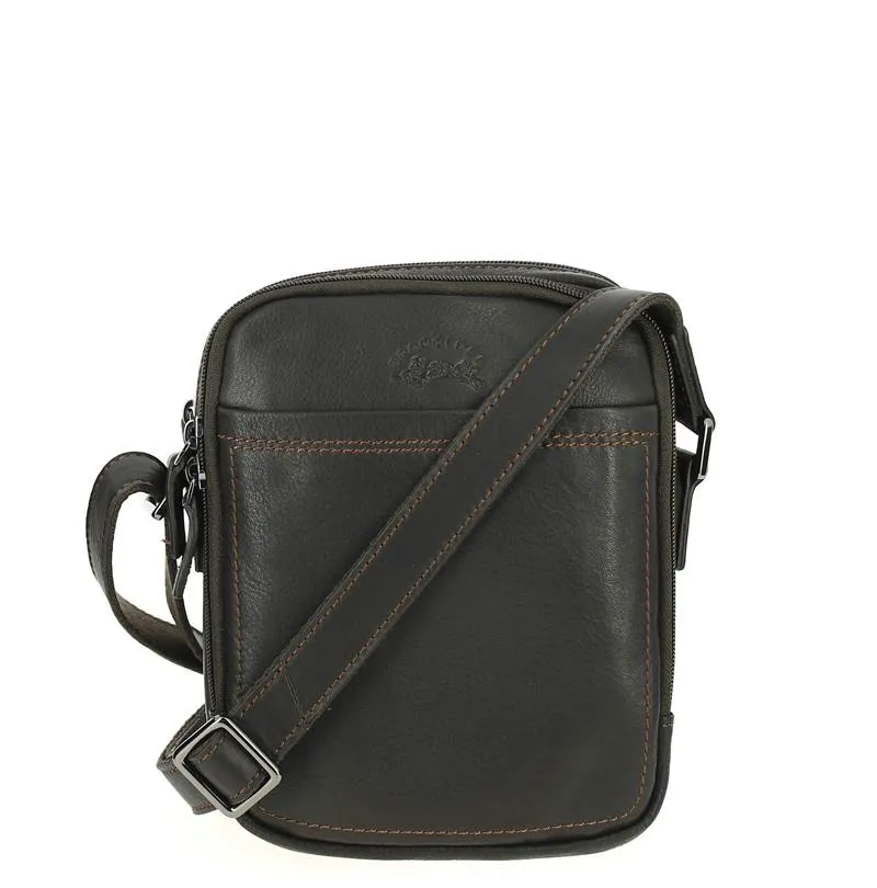 Pochette bandoulière FRANCINEL Marron foncé