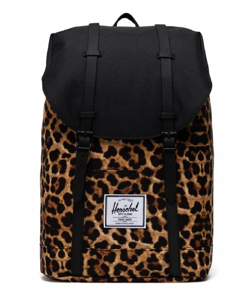 Sac à dos HERSCHEL Retreat Léopard Black