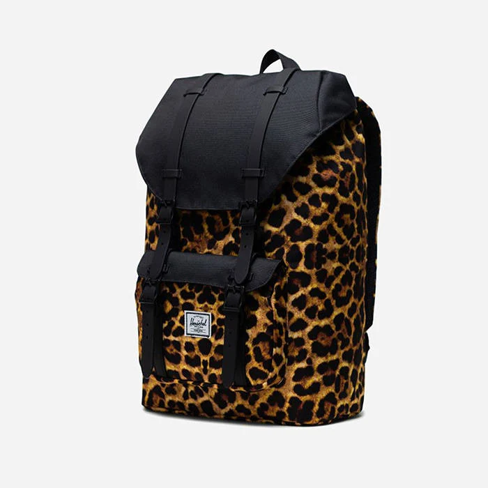 Sac à dos HERSCHEL Little America Mid volume 13'' Léopard Black