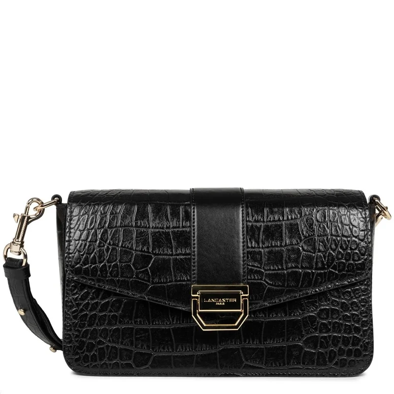 Sac Bandoulière LANCASTER Exotic Valor Noir