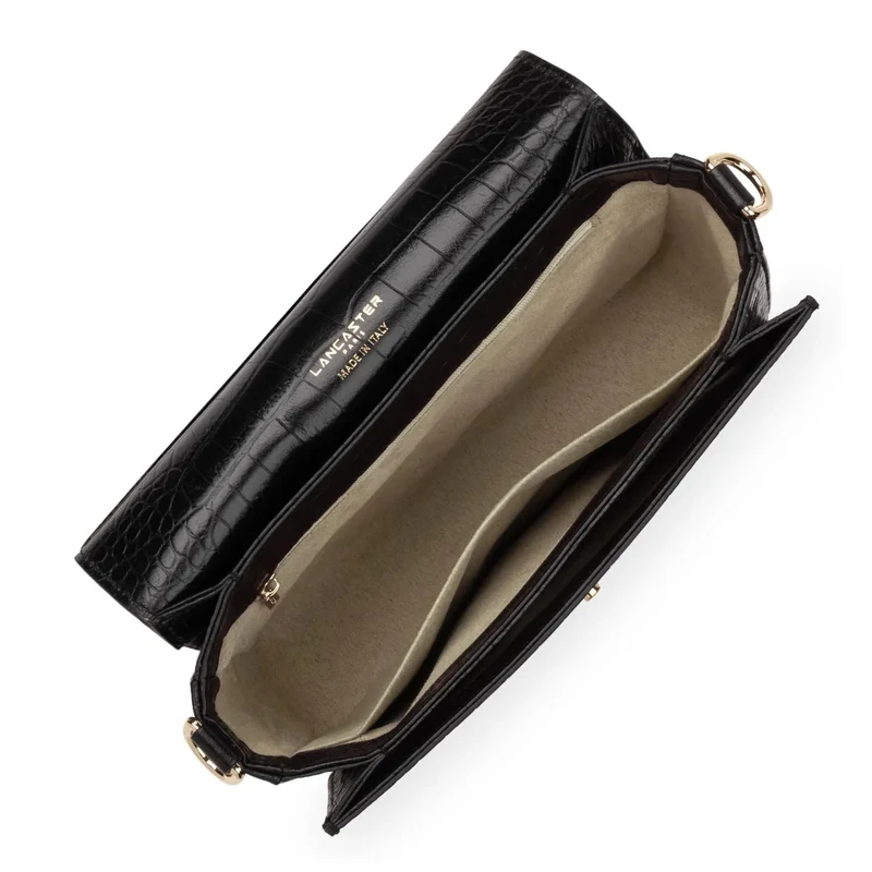 Sac Bandoulière LANCASTER Exotic Valor Noir
