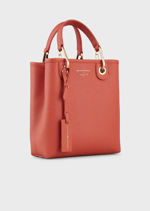 Emporio Armani Sac cabas modèle vertical MyEA imprimé cerf