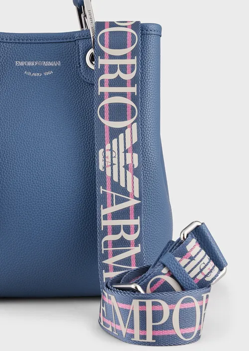 Emporio Armani Sac cabas modèle vertical MyEA imprimé cerf
