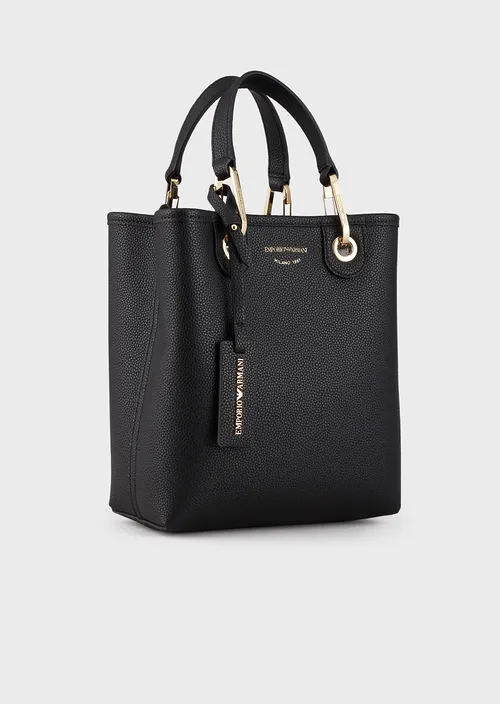 Emporio Armani Sac cabas modèle vertical MyEA imprimé cerf