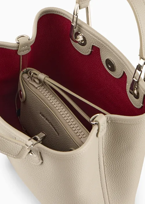 Emporio Armani Sac cabas modèle vertical MyEA imprimé cerf