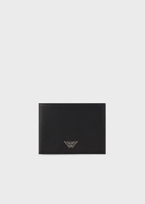 Emporio Armani Portefeuille italien avec plaque aigle