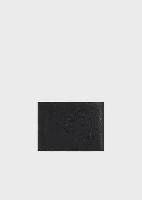 Emporio Armani Portefeuille italien avec plaque aigle