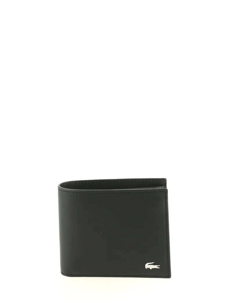 Coffret portefeuille et porte-cartes LACOSTE Large Billfold Noir