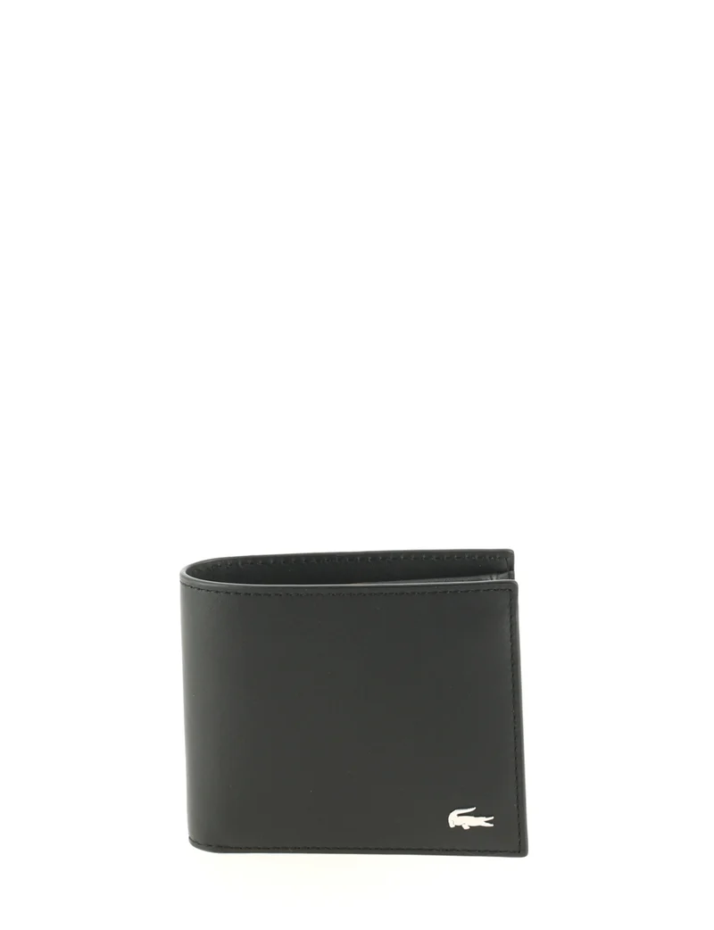 Coffret portefeuille et porte-cartes LACOSTE Large Billfold Noir