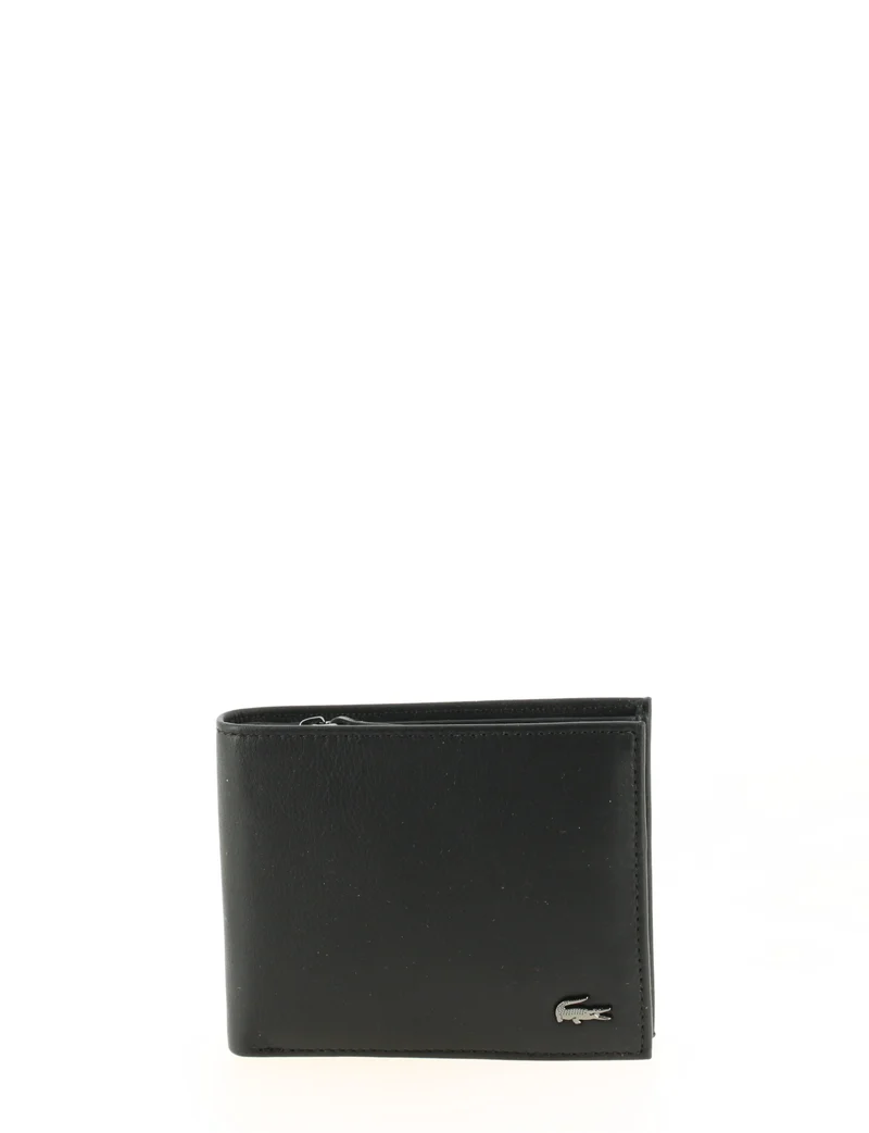 Coffret portefeuille et porte-cartes LACOSTE Large Billfold Noir