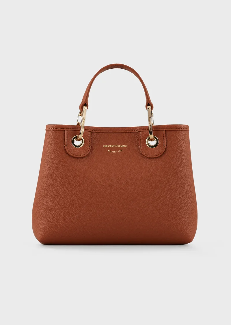 Emporio Armani Petit sac cabas MyEA Bag imprimé Cerf