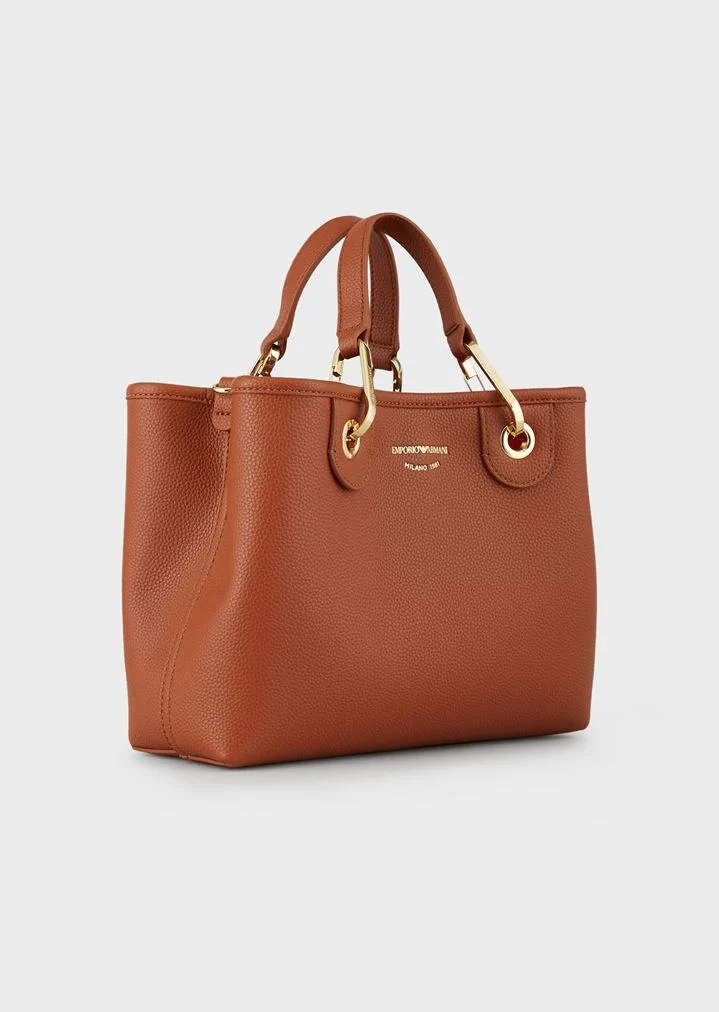 Emporio Armani Petit sac cabas MyEA Bag imprimé Cerf
