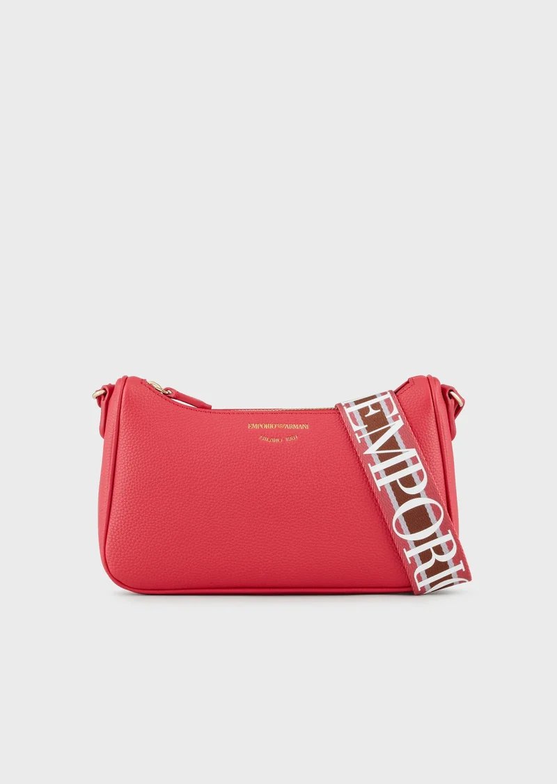 Mini sac bandoulière imprimé cerf Emporio Armani