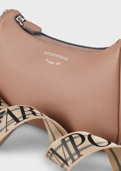 Mini sac bandoulière imprimé cerf Emporio Armani