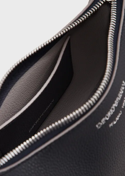 Mini sac bandoulière imprimé cerf Emporio Armani