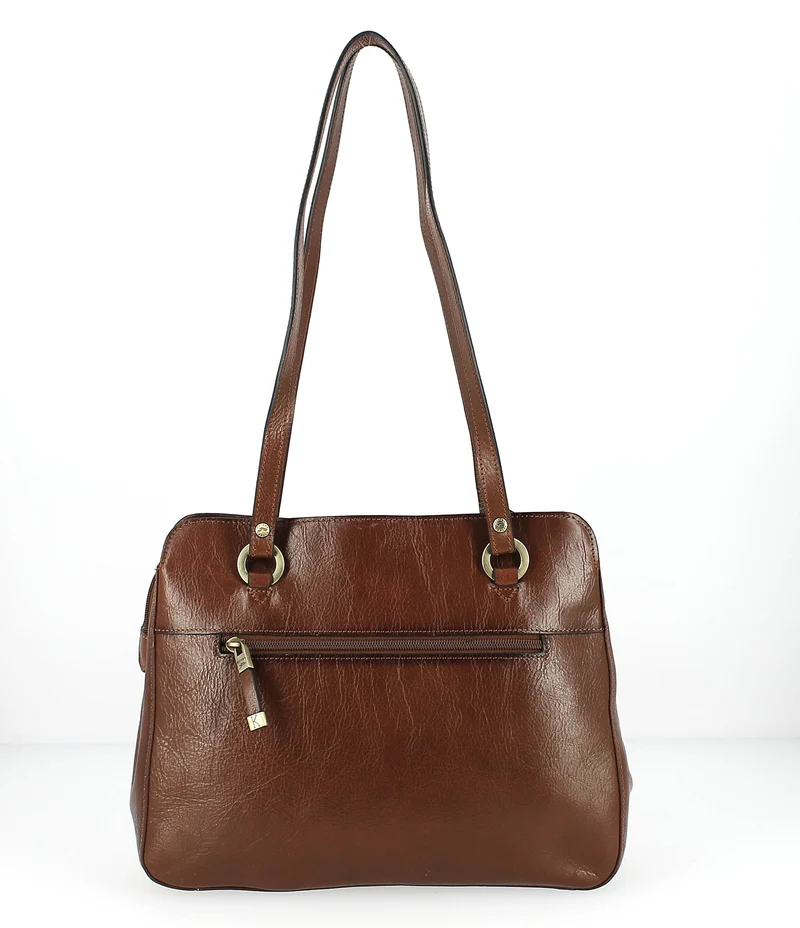 Sac à main Katana shopping marron