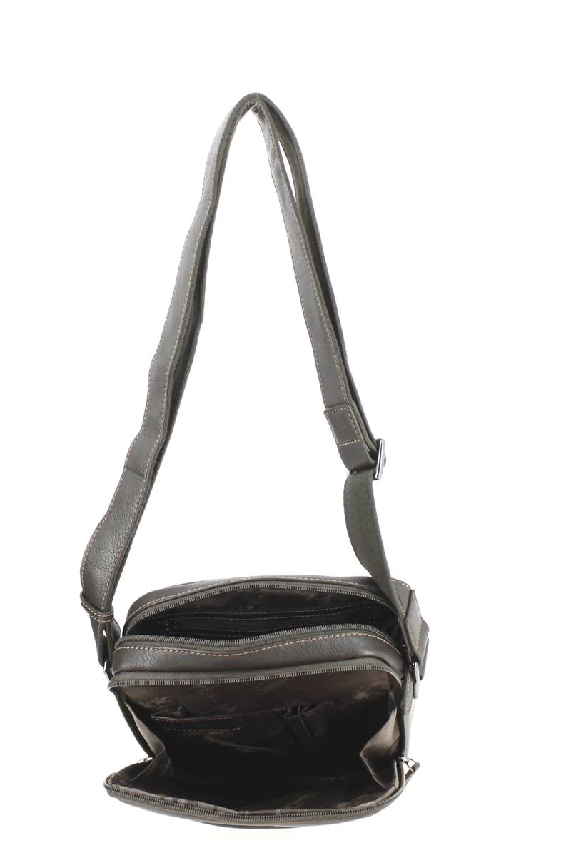 Sac bandoulière homme FRANCINEL 653001 Marron