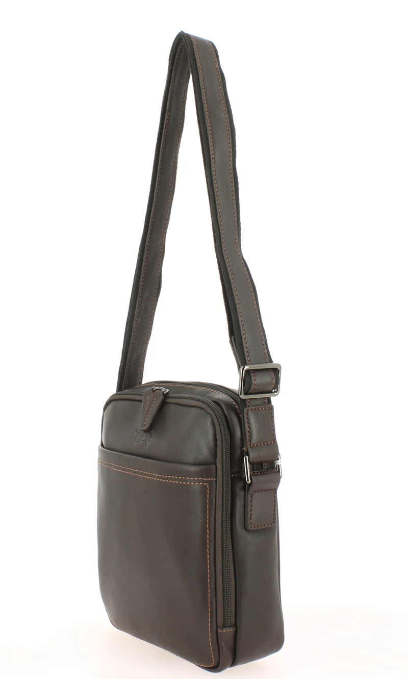 Sac bandoulière homme FRANCINEL 653001 Marron