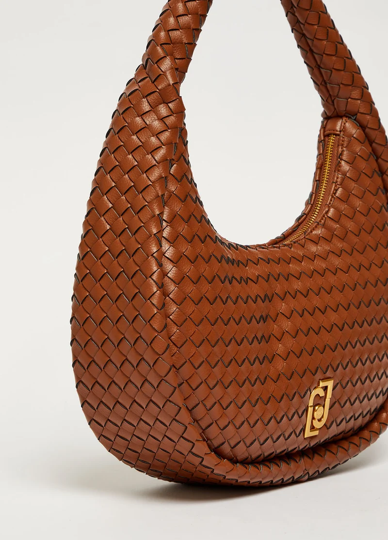 LIU.JO Sac porté main tressé avec logo