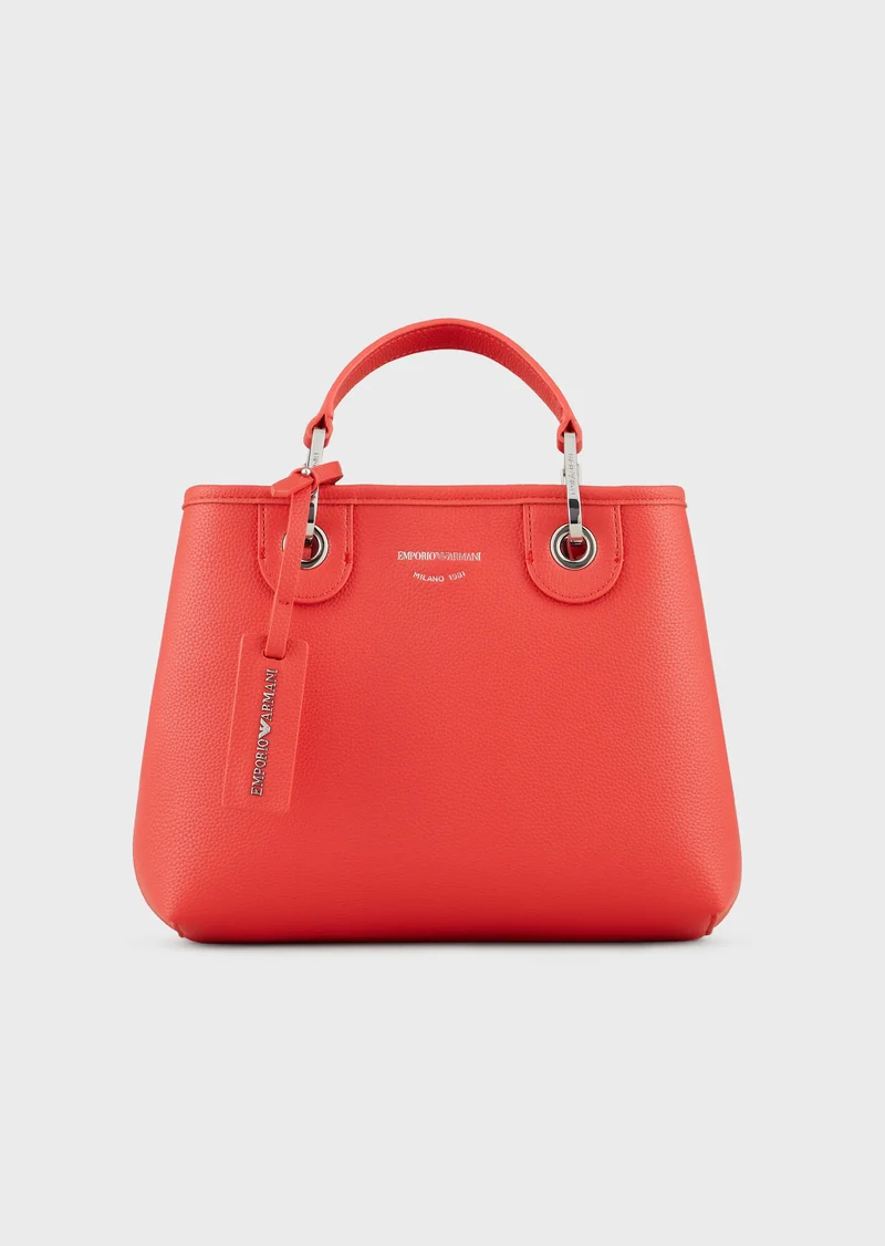 Emporio Armani Petit sac cabas MyEA Bag avec imprimé ORANCIA LEATHEr