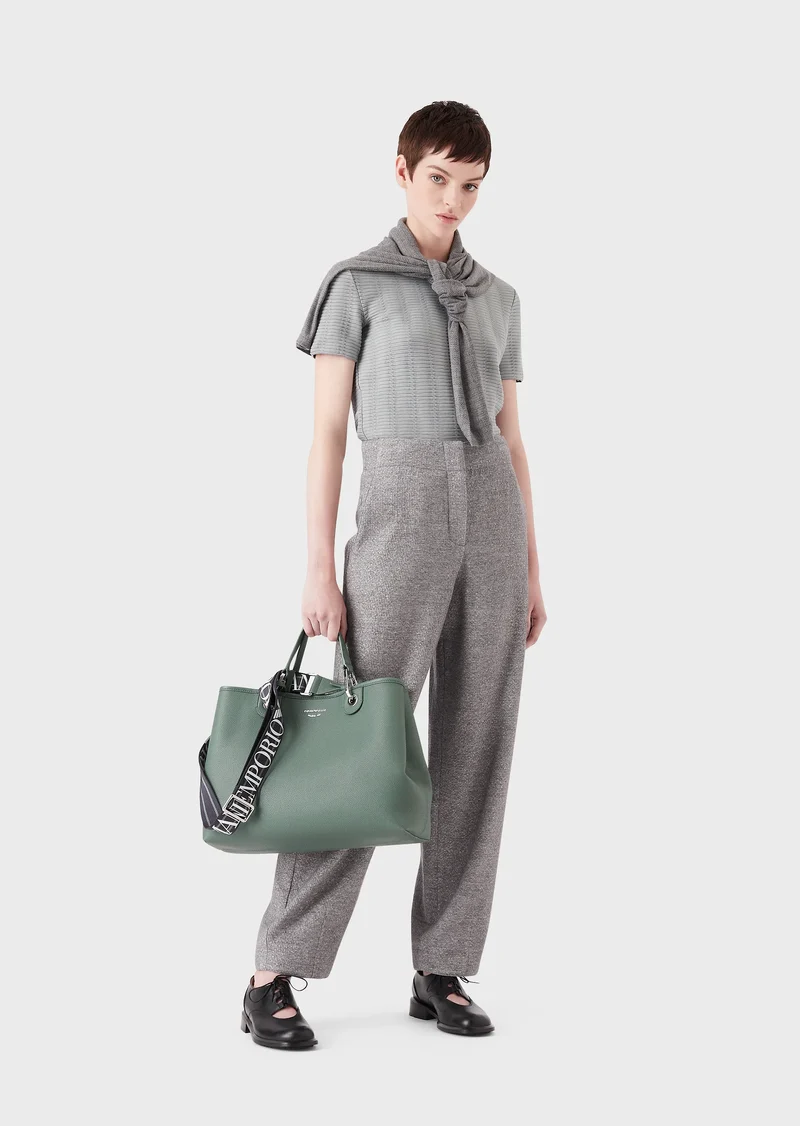 Sac Cabas Emporio Armani imprimé FOREST