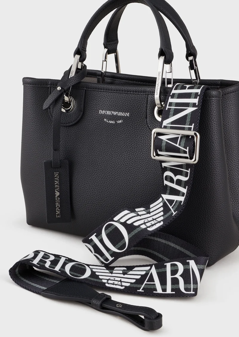 Sac cabas Emporio Armani MyEA Bag NAVY/STONE