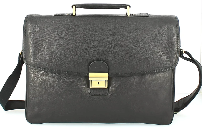 Serviette Katana 3 compartiments noir