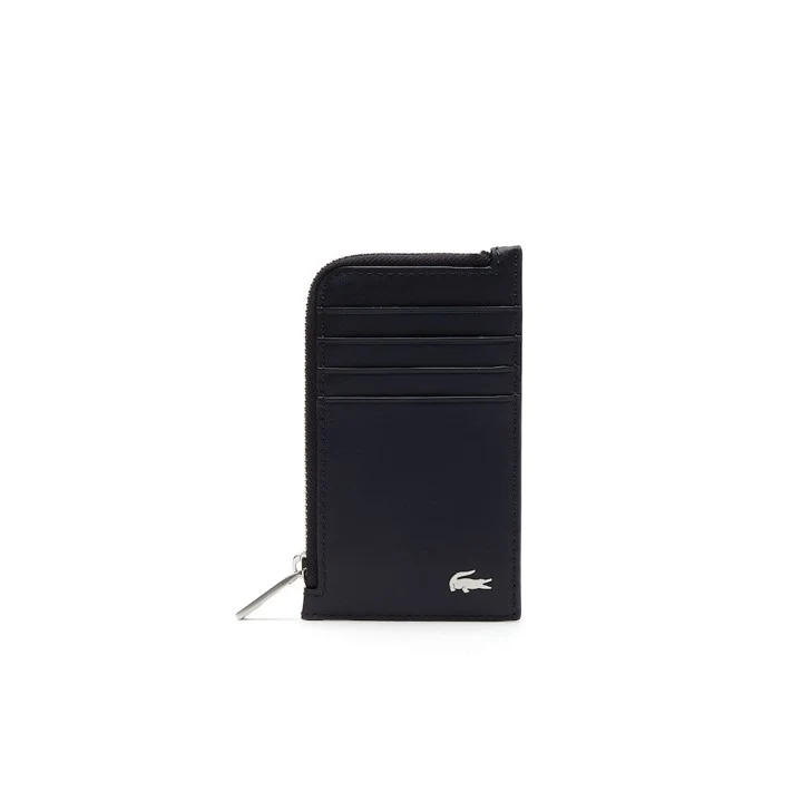 Porte cartes zippé lacoste CREDIT CARD HOLDER Cuir